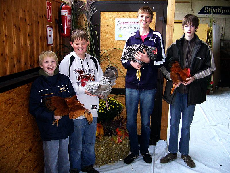 Bezirksschau Luebbecke 217.jpg - Jugendliche aus dem Bezirksveband Lübbecke auf der Schau 2008